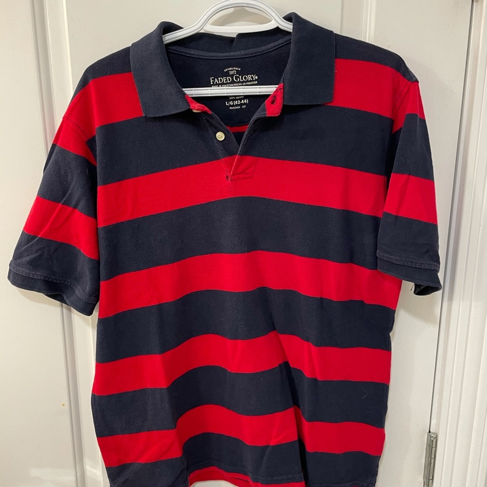 Faded Glory designer polo shirt